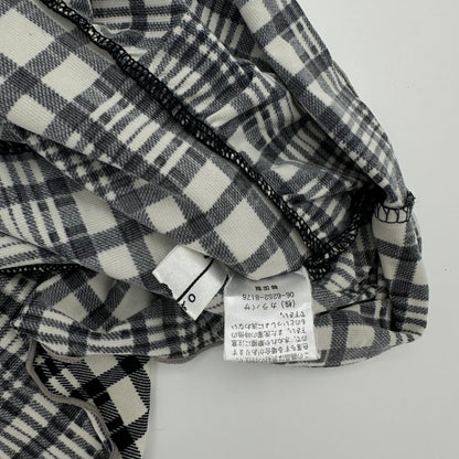 Plaid Layered Top