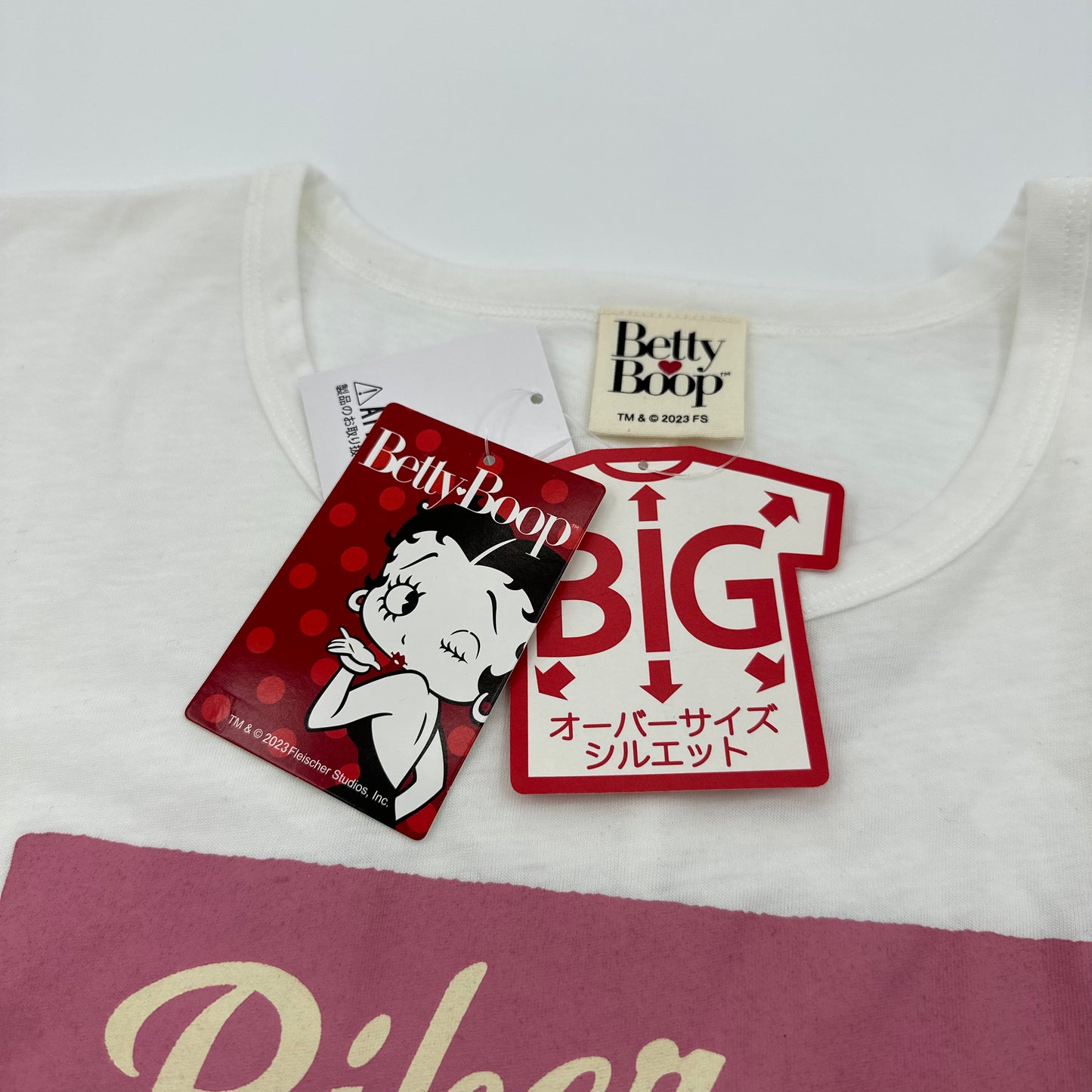 Betty Boop Official Licensed Oversized Tee