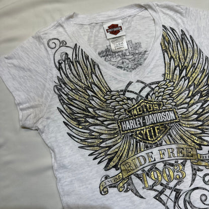 2013 Harley Davidson Wings Tee