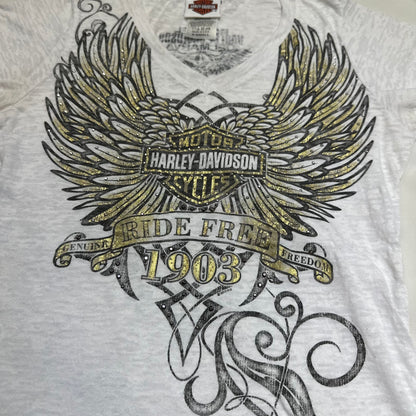 2013 Harley Davidson Wings Tee