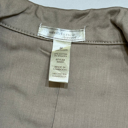 Ruched Waist Short Sleeve Blazer