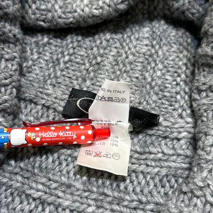 Knit Cowl Neck Cape Cardigan