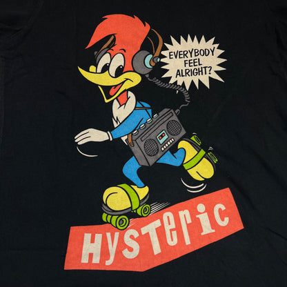 90s Hysteric Glamour x Woody Woodpecker 'Everybody Feel Alright' Tee