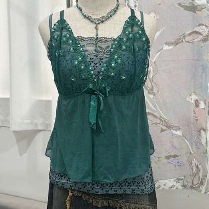 Lace Mesh Camisole