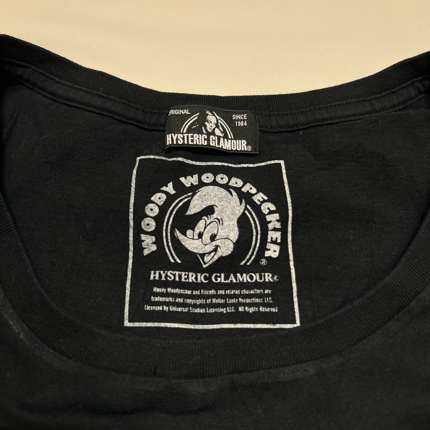 90s Hysteric Glamour x Woody Woodpecker 'Everybody Feel Alright' Tee
