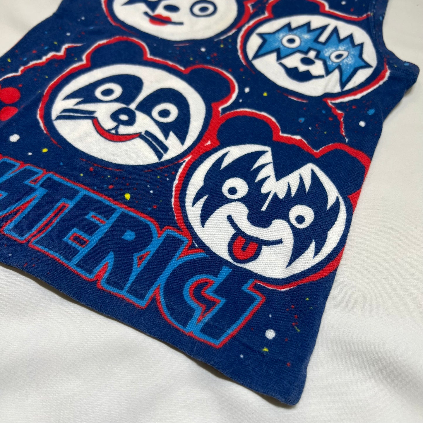 1990s Hysteric Mini x KISS Single Stitch Tank Top