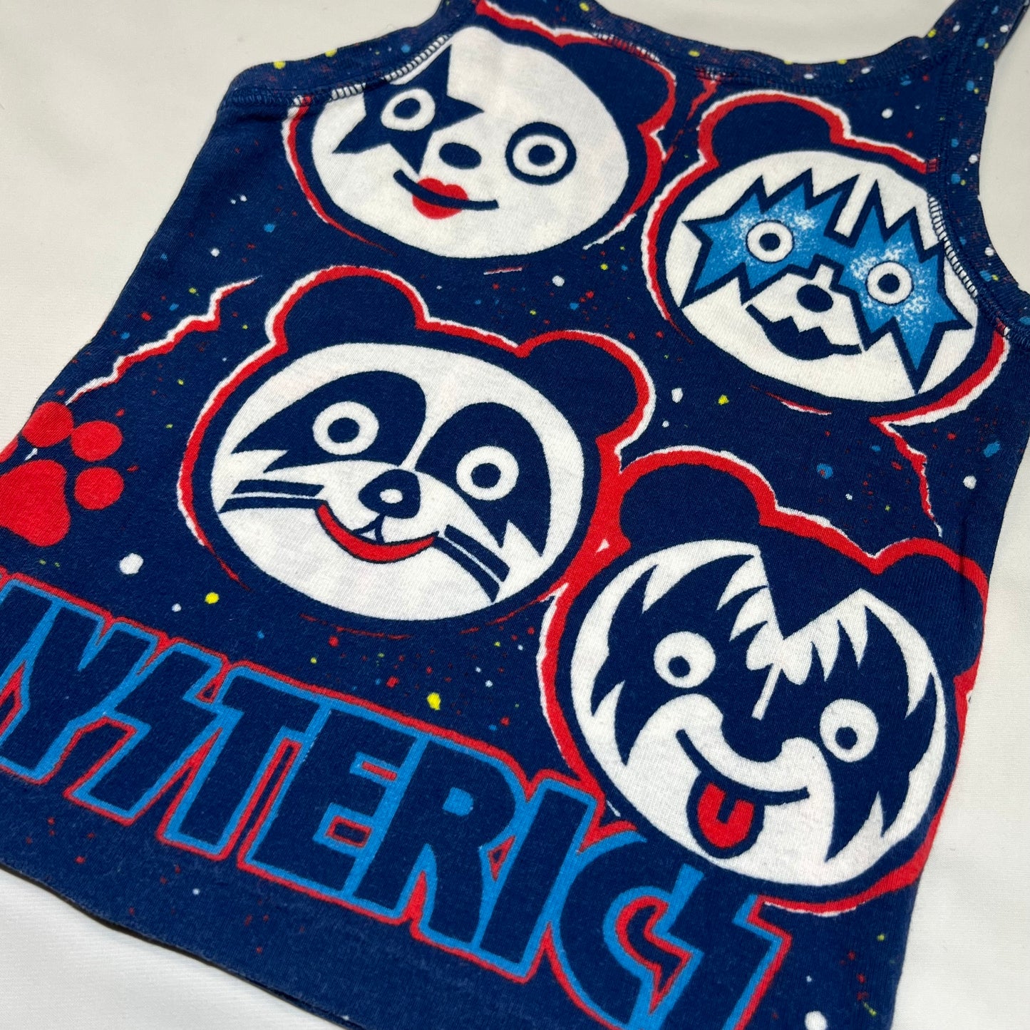 1990s Hysteric Mini x KISS Single Stitch Tank Top