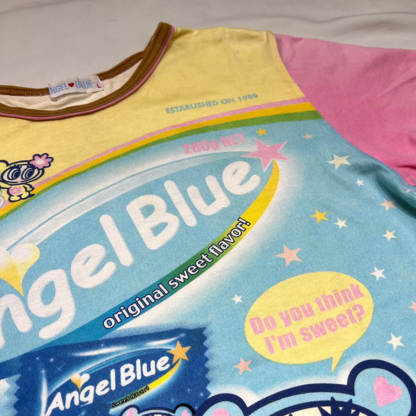Ange Blue 2003 Sweet Flavour AOP Tee