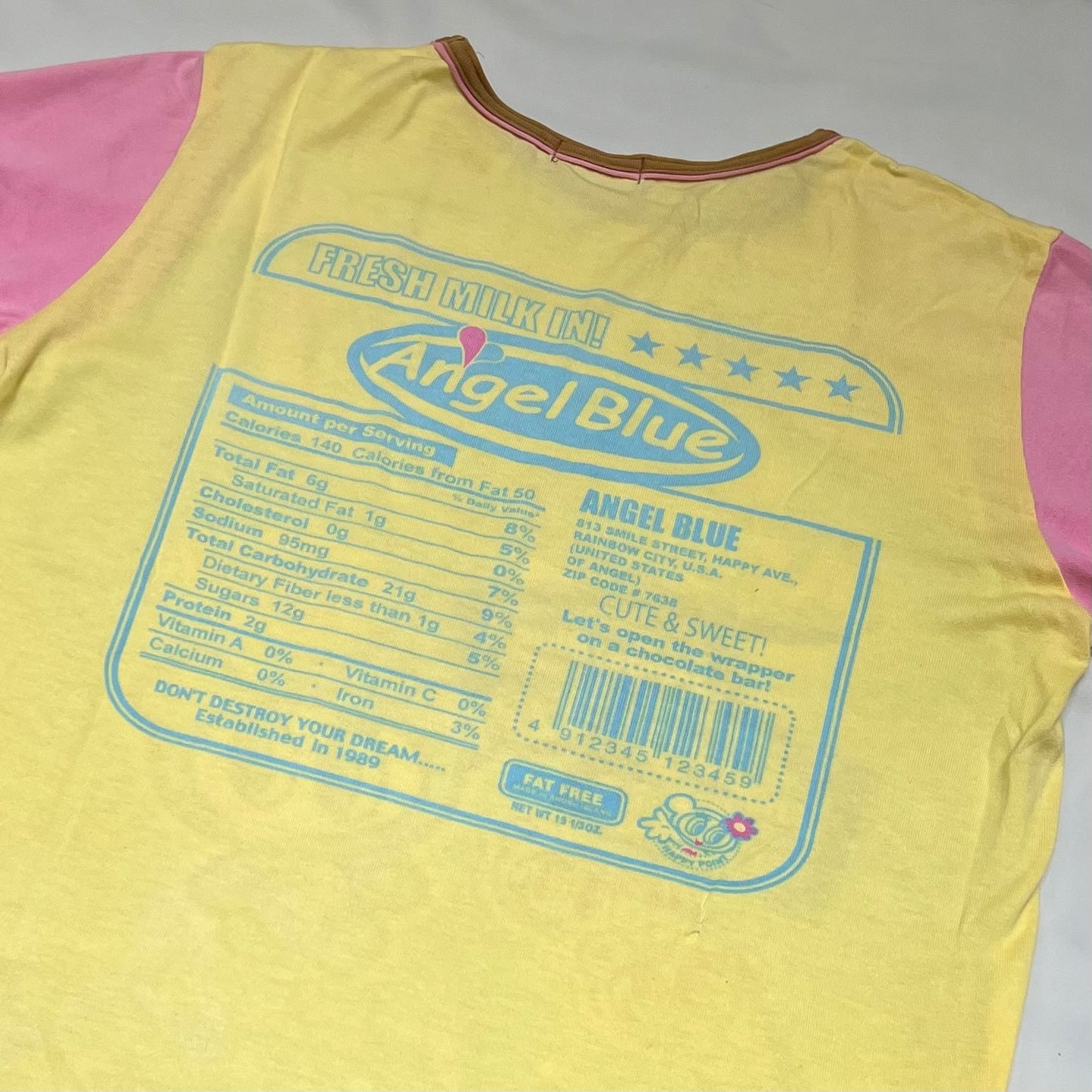 Ange Blue 2003 Sweet Flavour AOP Tee