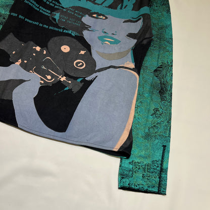90s Custo AOP Long Sleeves Tee