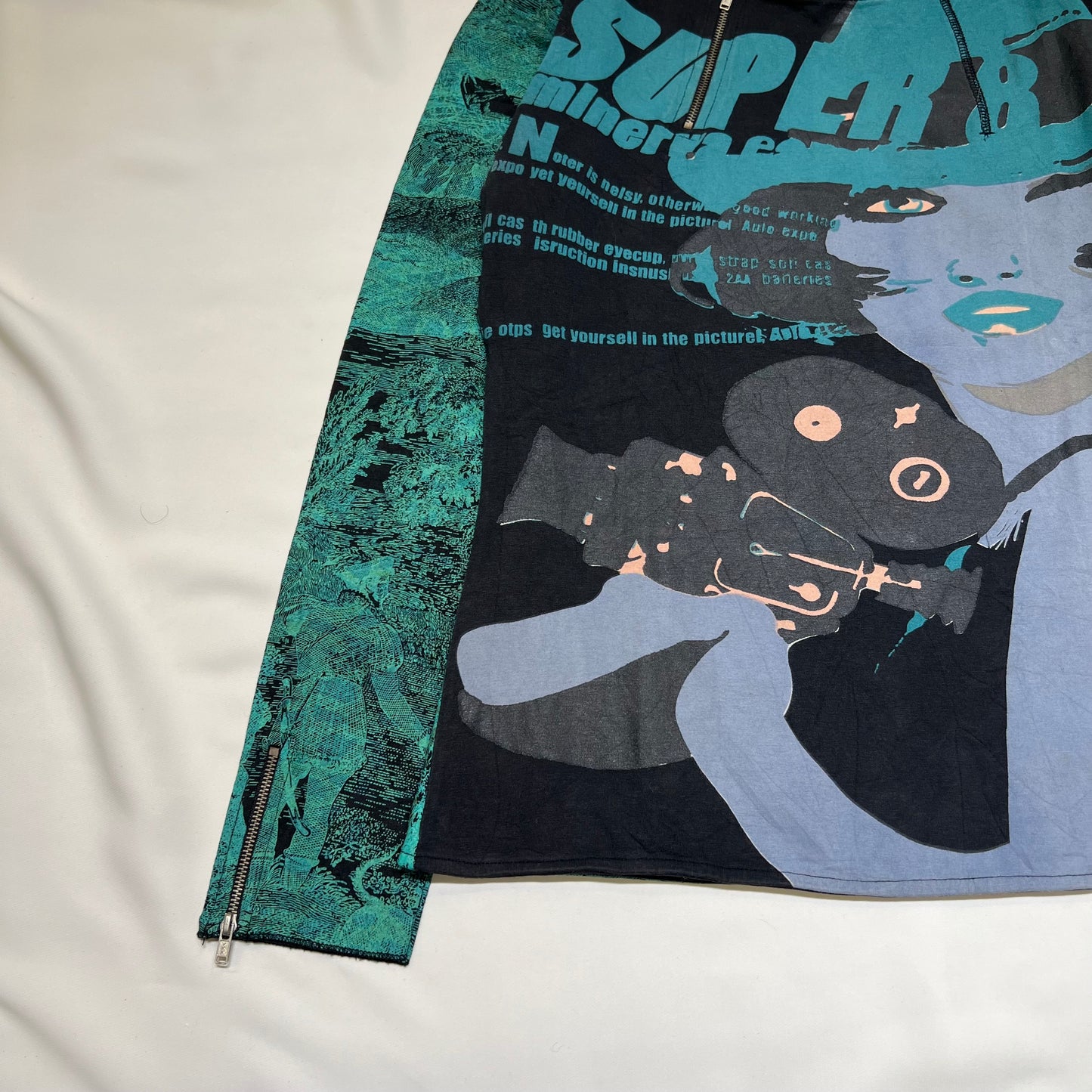 90s Custo AOP Long Sleeves Tee