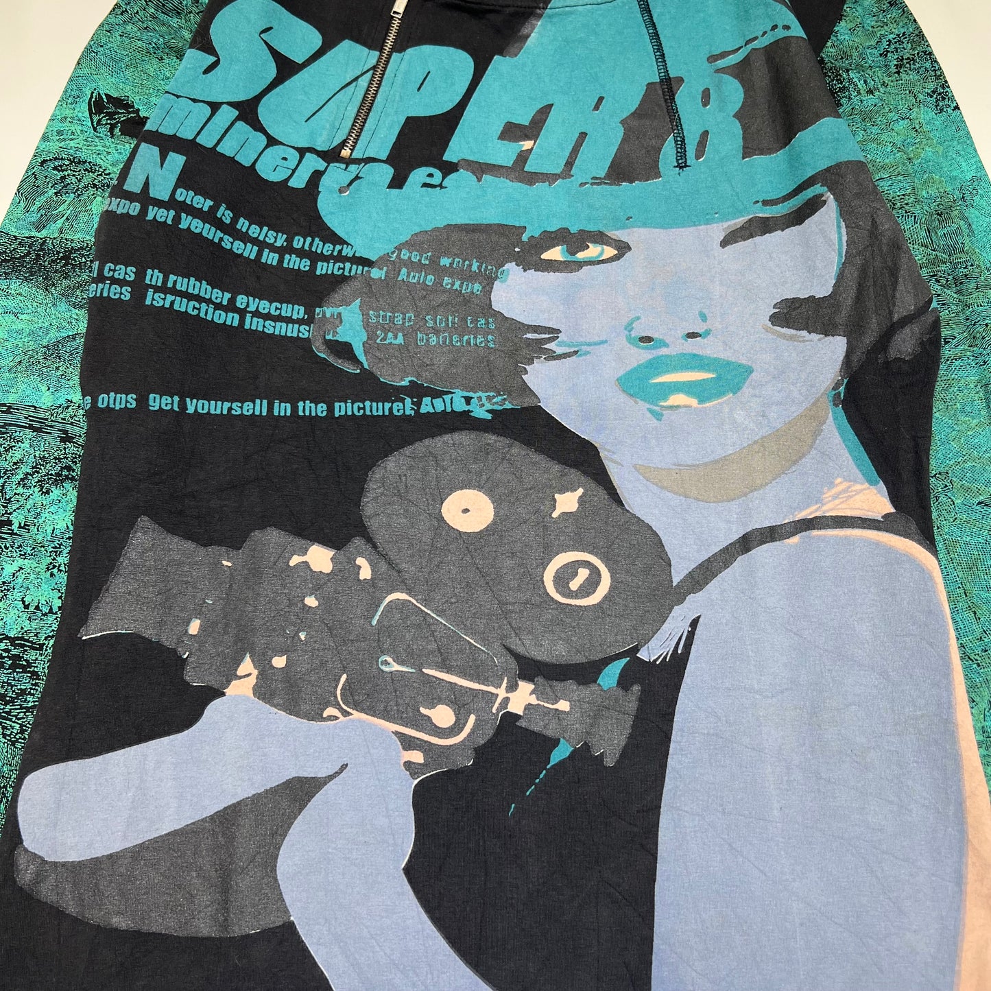 90s Custo AOP Long Sleeves Tee