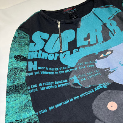 90s Custo AOP Long Sleeves Tee