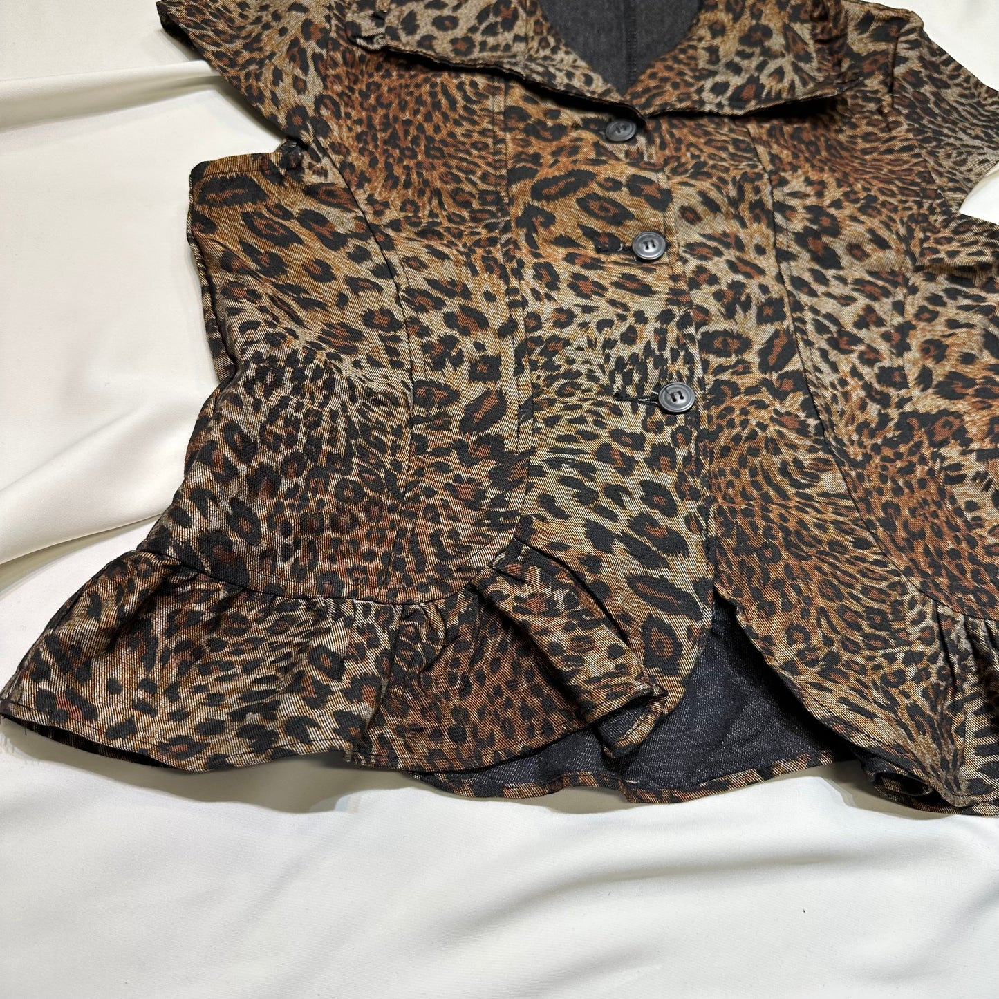 Leopard Blazer