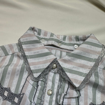 Axes Femme Shirt with Removable Collar