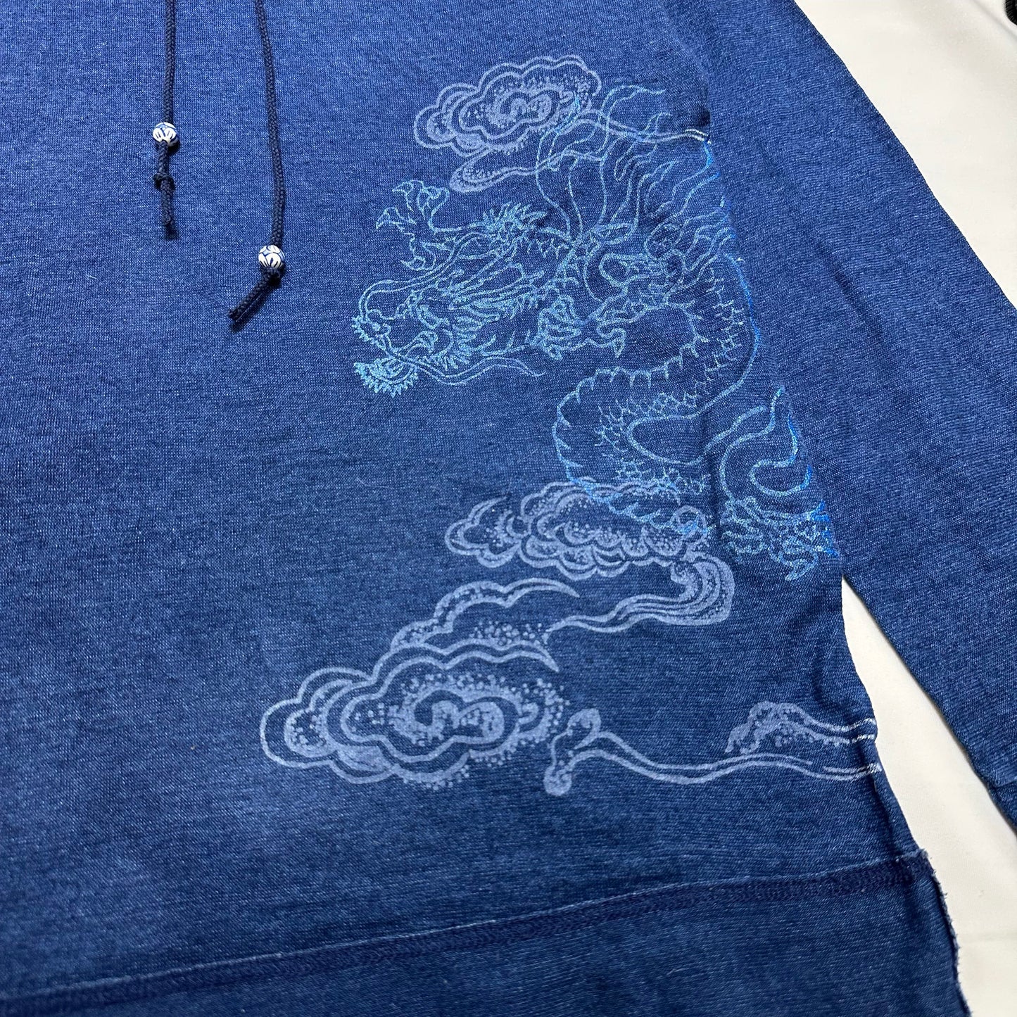 Japan Traditional Dragon Long Sleeves Top