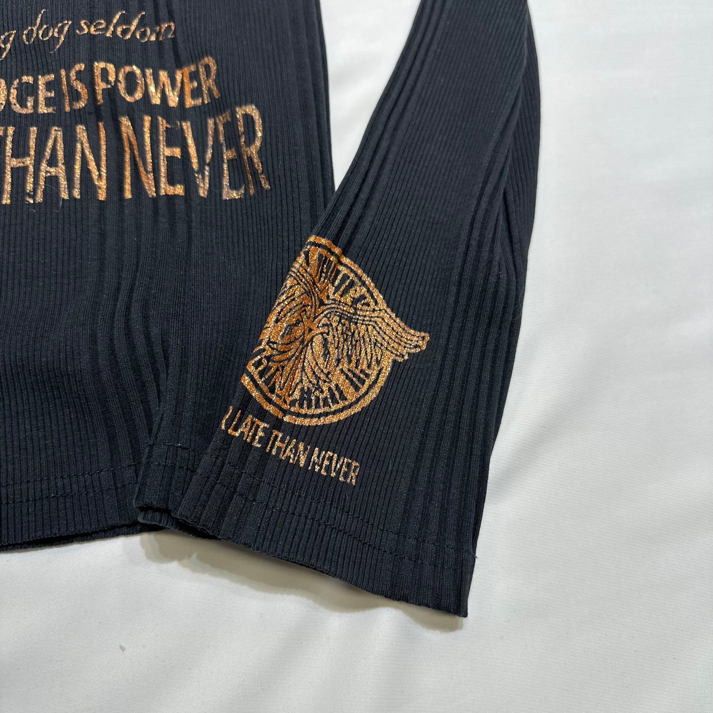 Graphic Long Sleeves Top