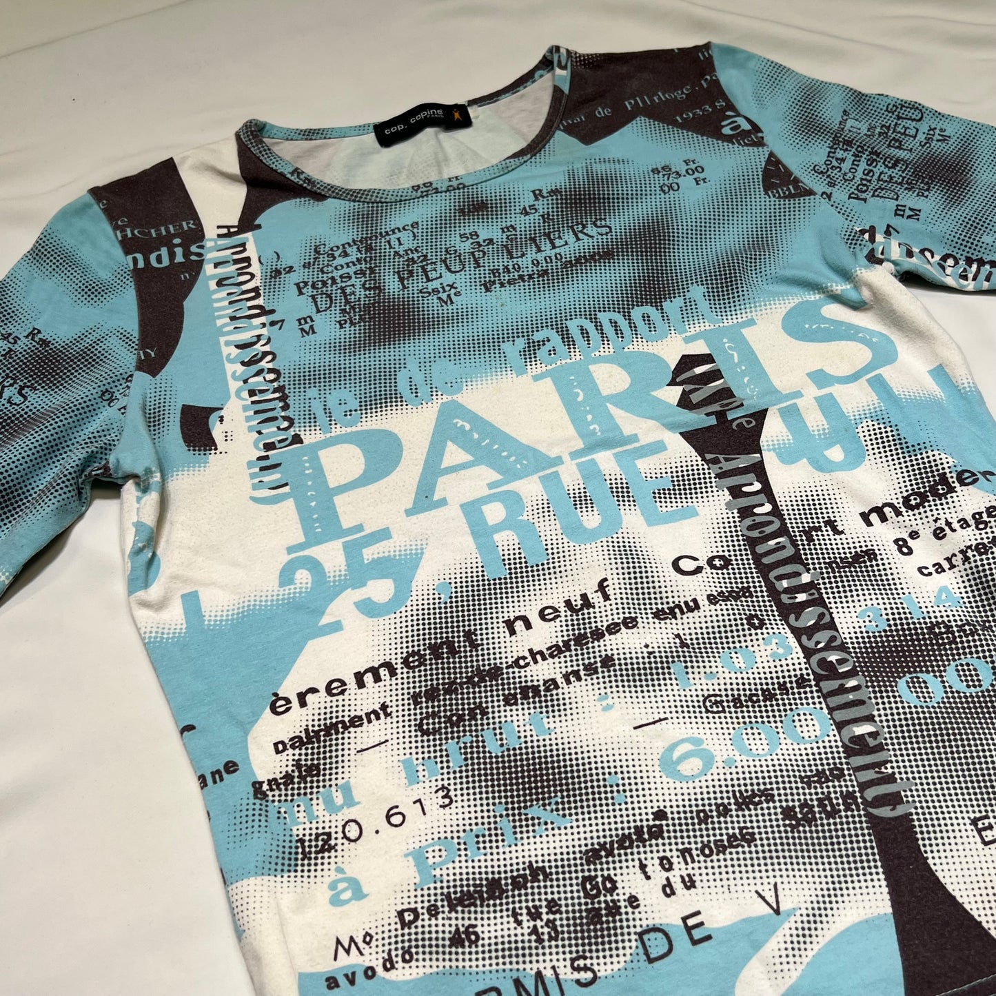 90s Cop Copine Long Sleeves Top