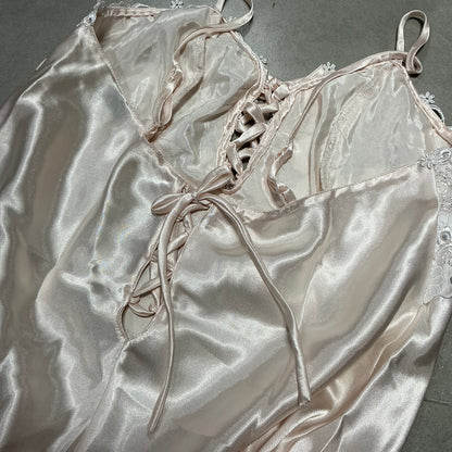Lace Silk Dress