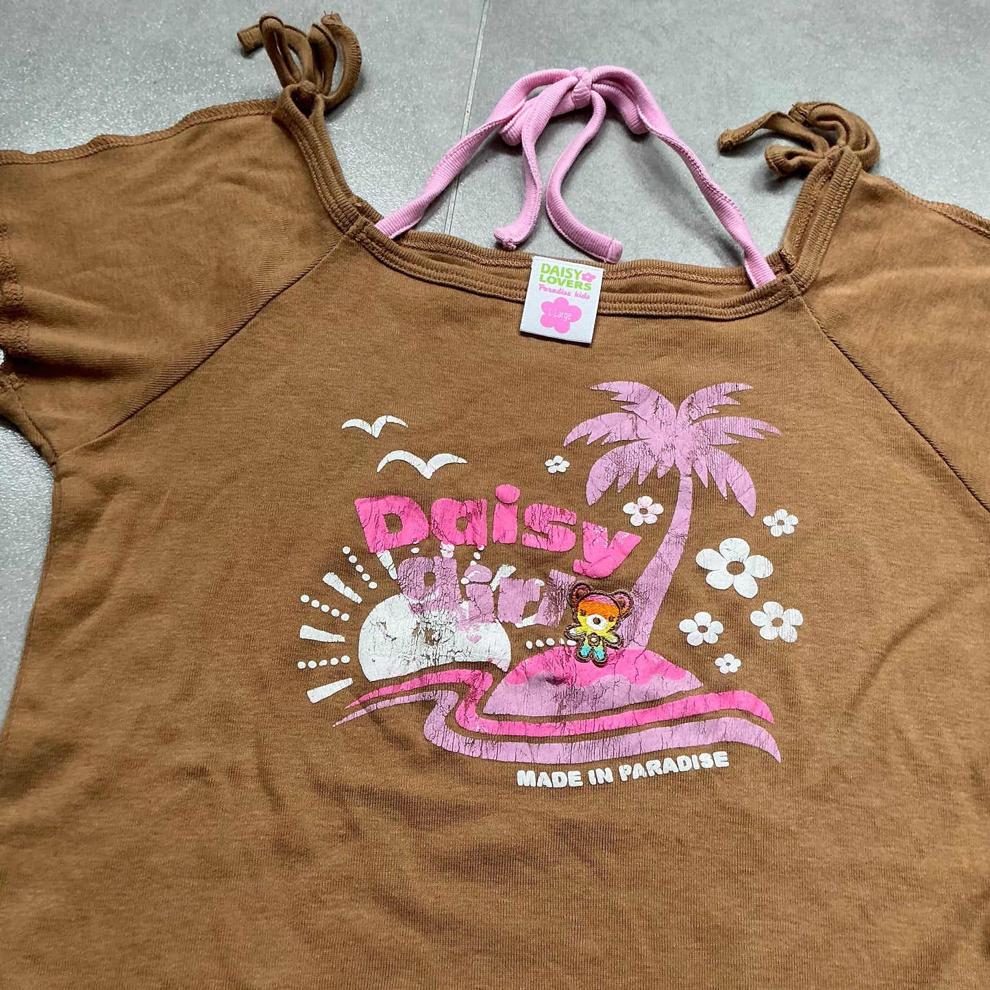 Daisy Lovers Tie Up Top