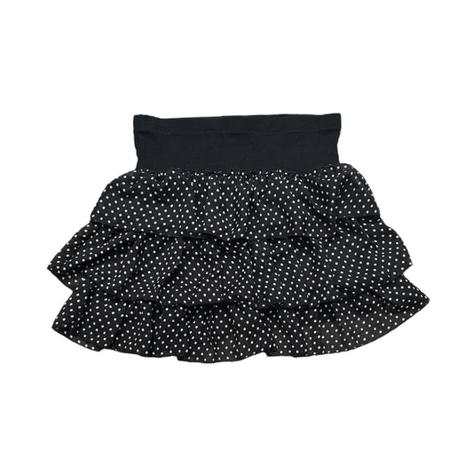 Polka Dot Layered Mini Skirt