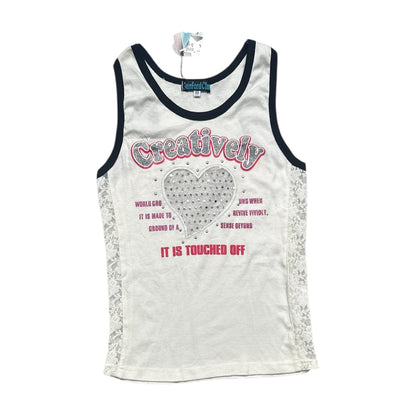 Mesh Heart Tank Top
