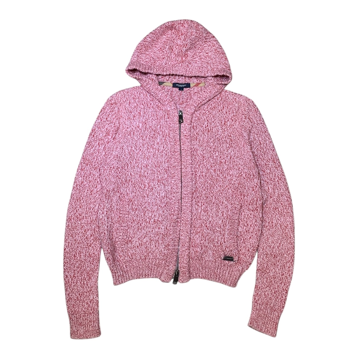 Burberry Double Zip Knit Hoodies Jacket