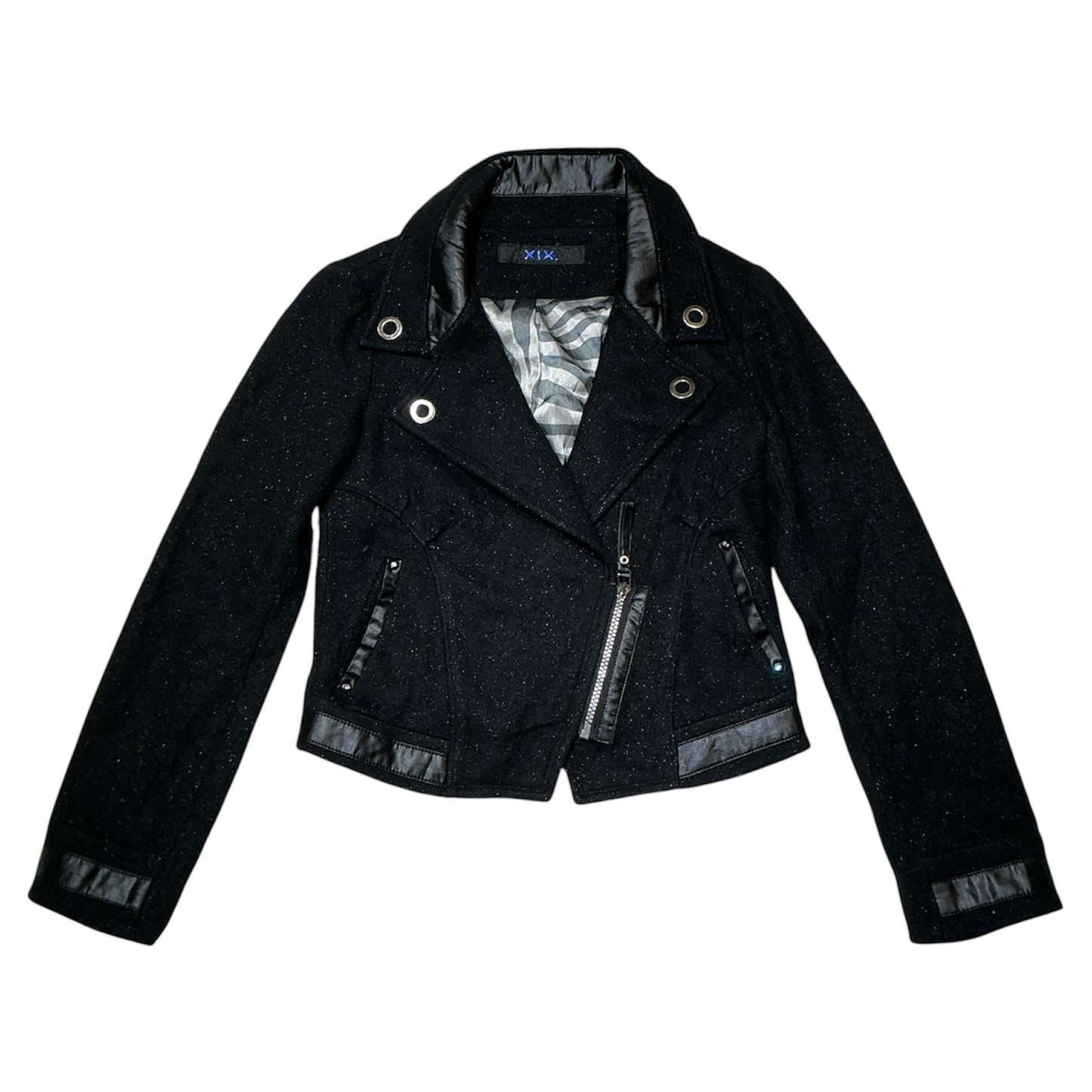 Shimmering Biker Jacket