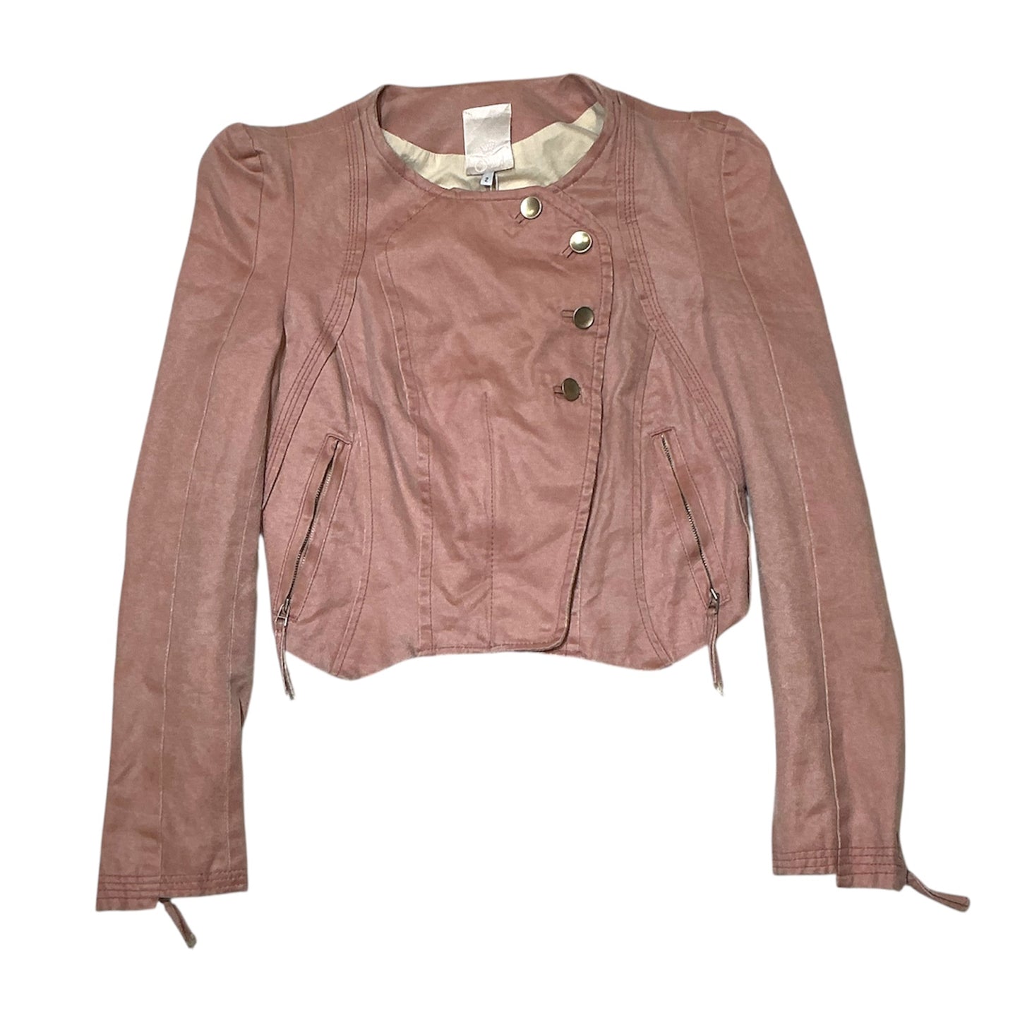 Suede Biker Jacket