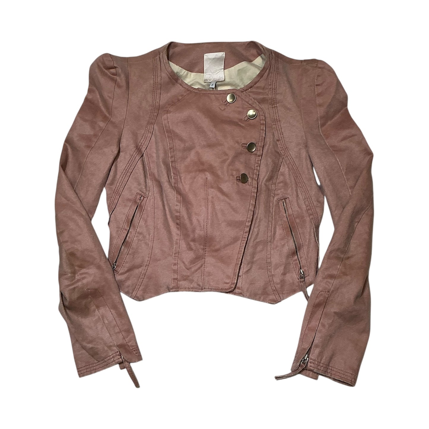 Suede Biker Jacket