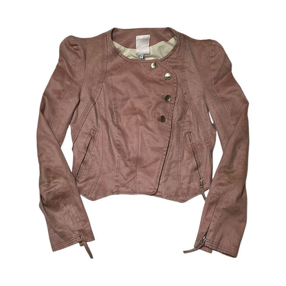 Suede Biker Jacket