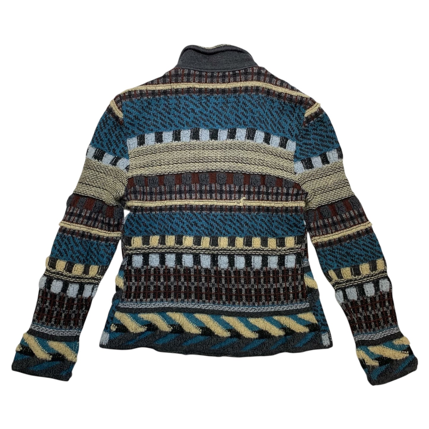 Pattern Knit Blazer
