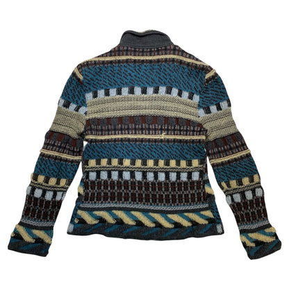 Pattern Knit Blazer