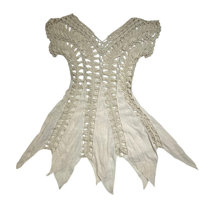 Knit Embroidered Top