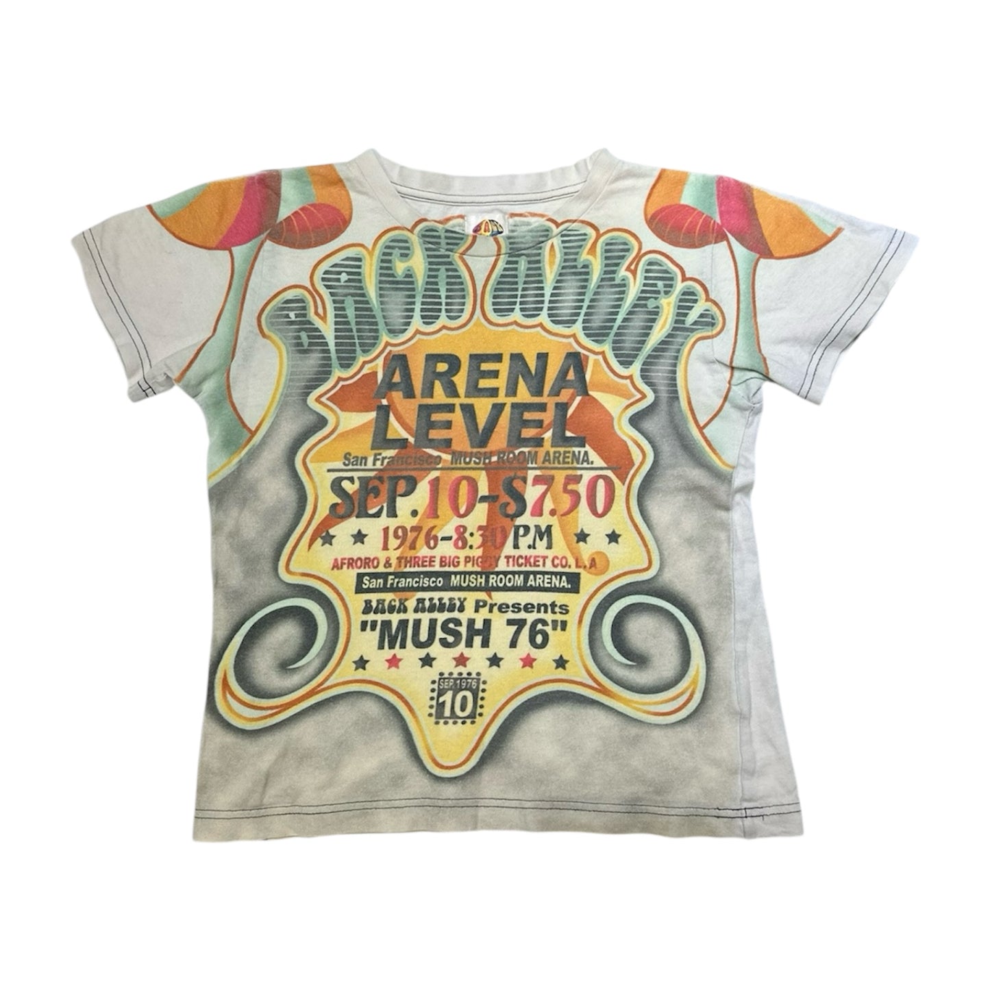 90s AOP 'Back Mlley' Tee