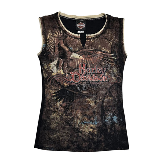 Harley Davidson Eagle Las Vegans Tank Top