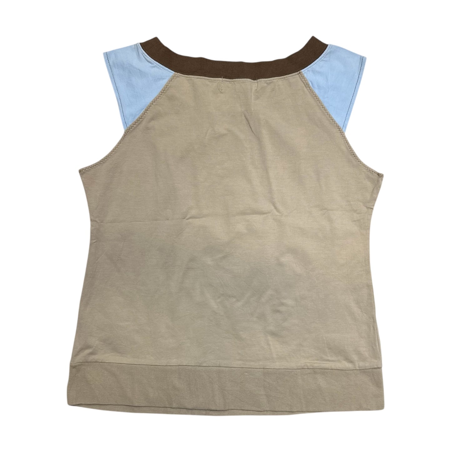 00s Betty Boop ‘Paradise Sunshine Girl’ Sleeveless Raglan Top