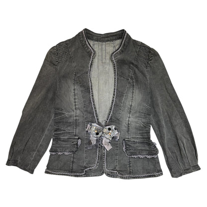 Waist Short Sleeve Blazer