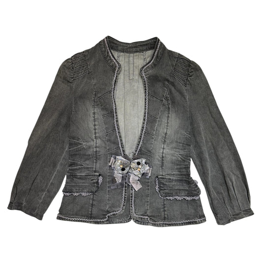 Waist Short Sleeve Blazer