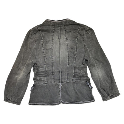 Waist Short Sleeve Blazer