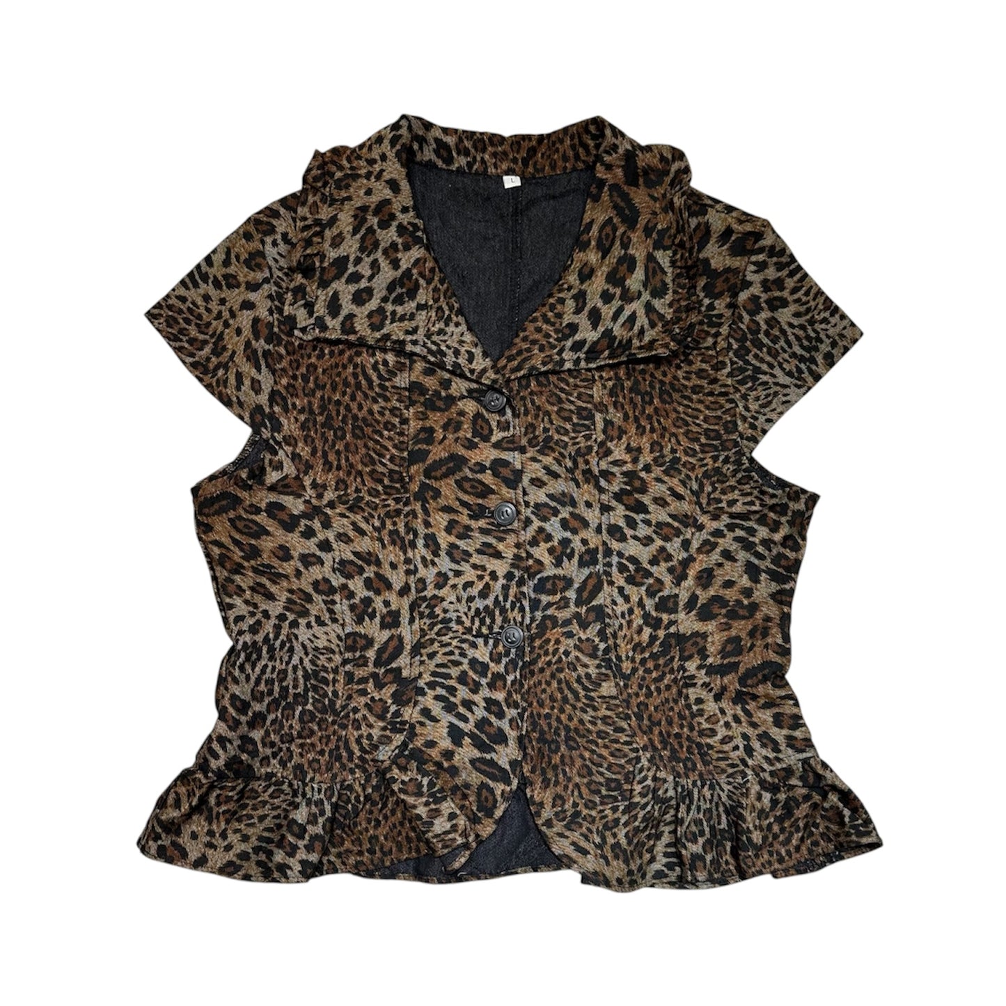 Leopard Blazer