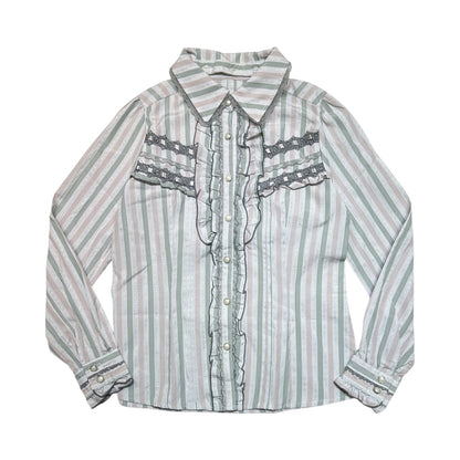 Axes Femme Shirt with Removable Collar
