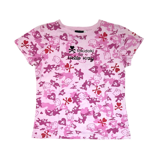 2008 Tokidokin x Hello Kitty Camo Tee