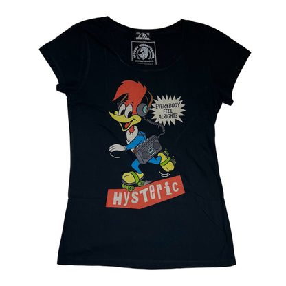 90s Hysteric Glamour x Woody Woodpecker 'Everybody Feel Alright' Tee