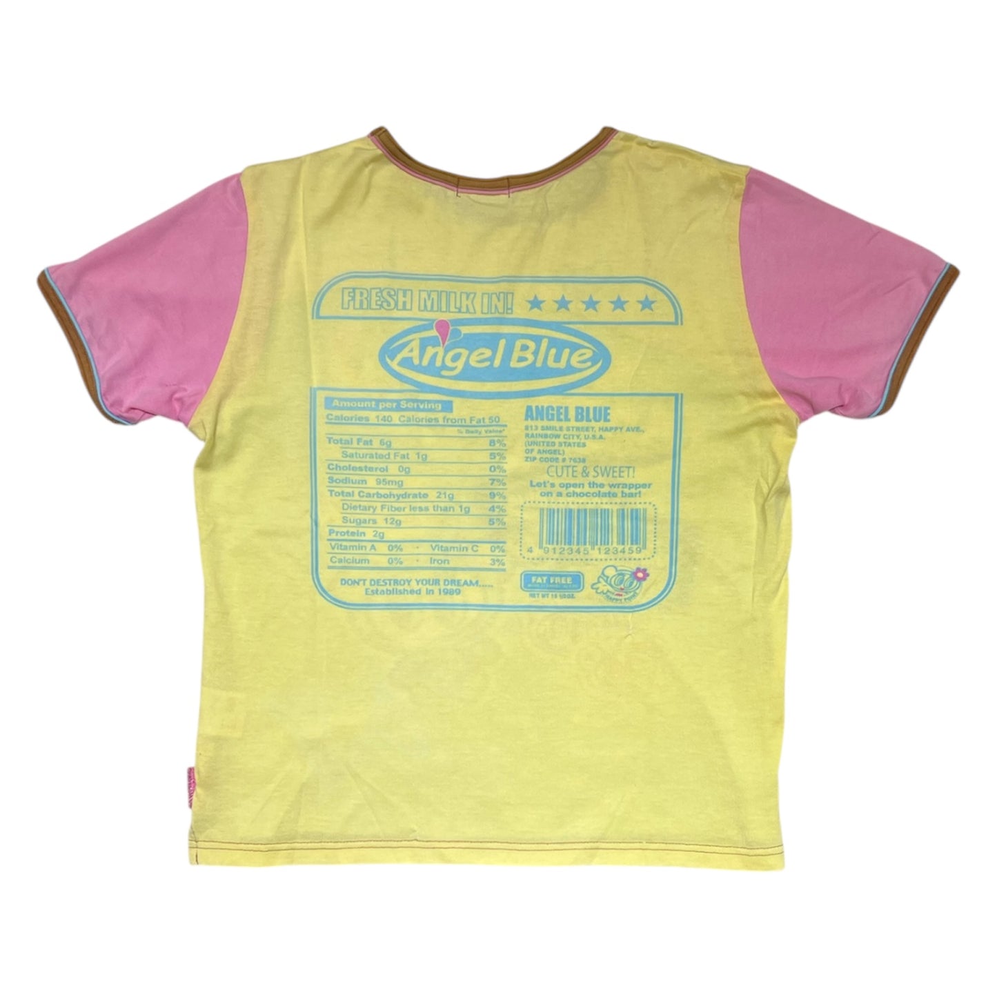 Ange Blue 2003 Sweet Flavour AOP Tee