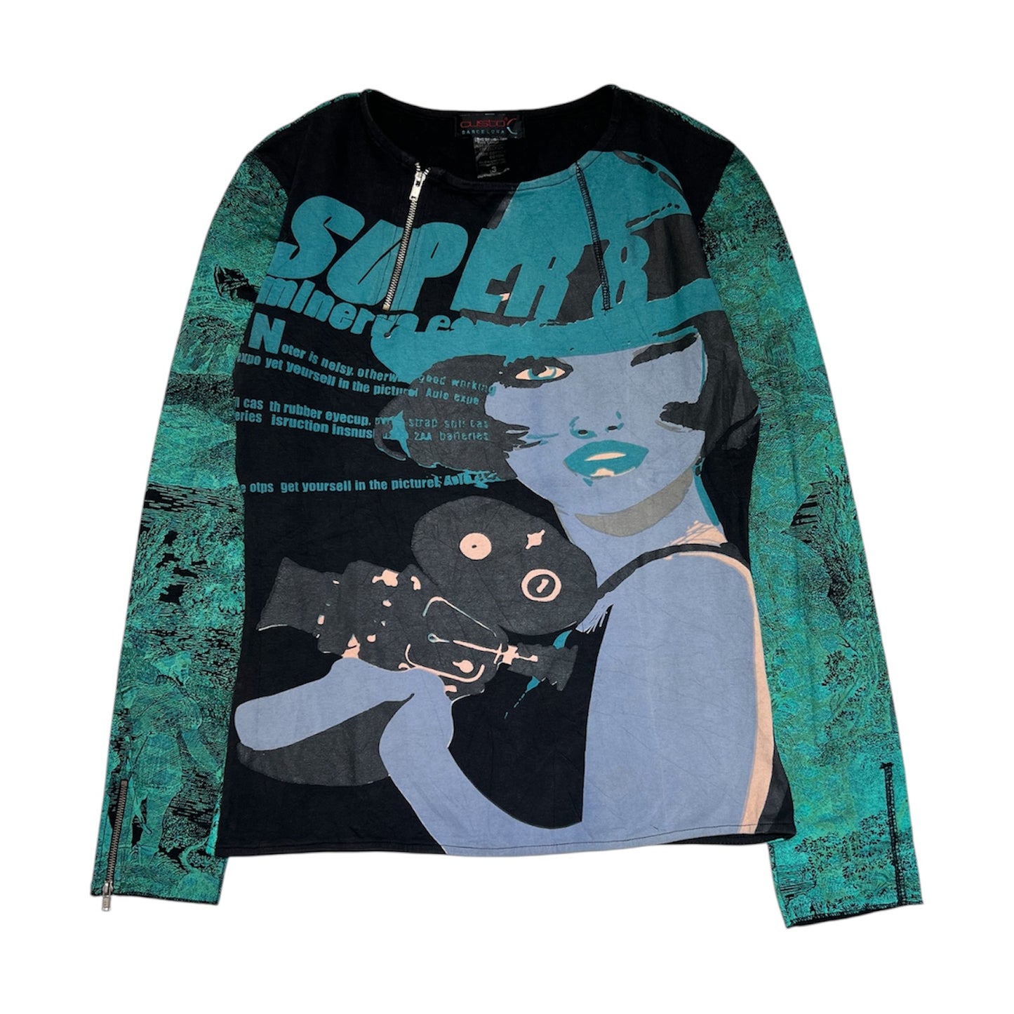 90s Custo AOP Long Sleeves Tee
