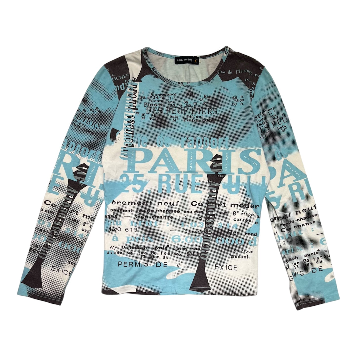 90s Cop Copine Long Sleeves Top