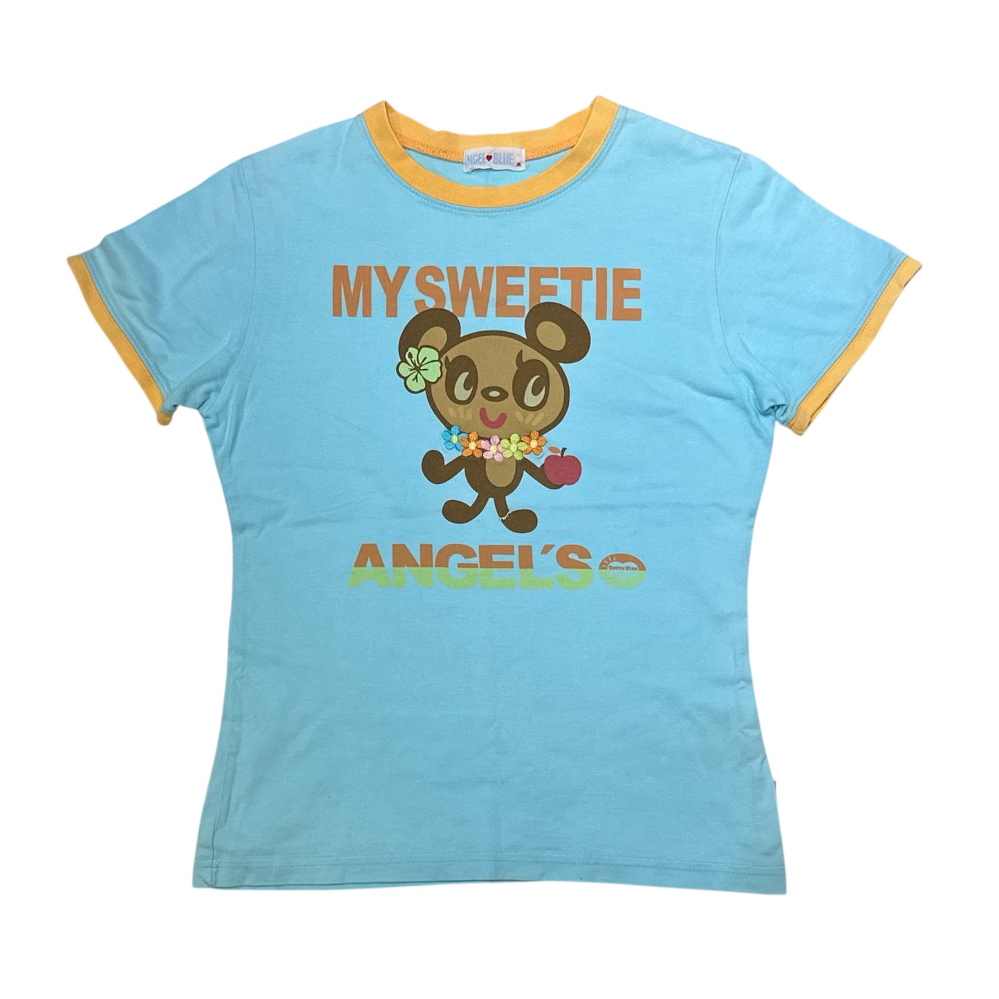 Angel Blue Hawaii Kapukko Furenzu Tee