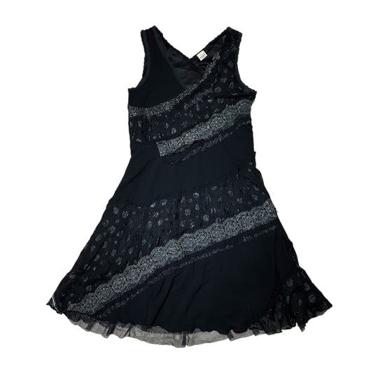 Axes Femme Splicing V-neck Dress