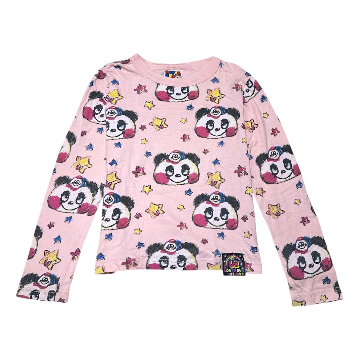 Love Revolution All Over Print Long Tee